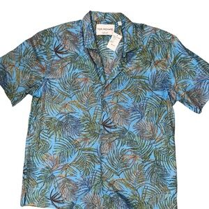 NWT Tori Richard "I'm Your Frond" Short Sleeve Shirt XL